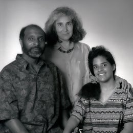 Cedric, Elizabeth and Najda Robinson
