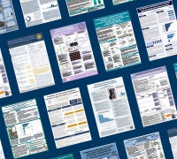 Offset grid of undergraduate research posters