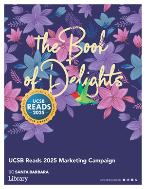 UCSB Reads 2025 campaign artwork UCSB Reads 2025 campaign artwork